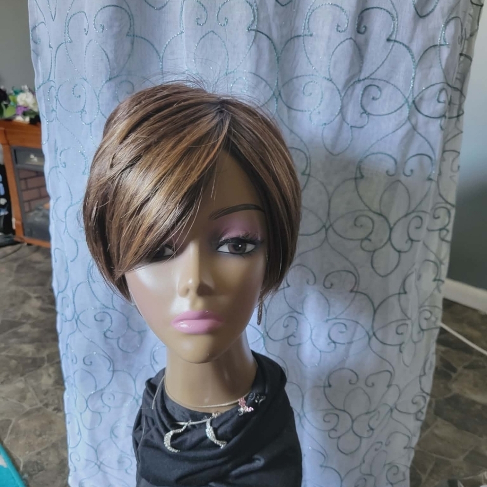 Shane By Rene Of Paris Wigs In Marble Brown. Lacefront! Mono Part